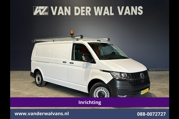 Volkswagen Transporter 2.0 TDI L2H1 inrichting Euro6 Airco | Omvormer | Camera | Imperiaal | Apple Carplay | Cruisecontrol | Trekhaak Android Auto, Parkeersensoren, Achterklep