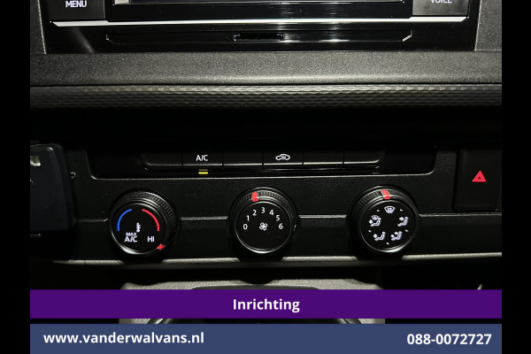 Volkswagen Transporter 2.0 TDI L2H1 inrichting Euro6 Airco | Omvormer | Camera | Imperiaal | Apple Carplay | Cruisecontrol | Trekhaak Android Auto, Parkeersensoren, Achterklep
