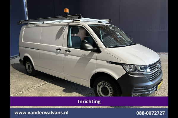Volkswagen Transporter 2.0 TDI L2H1 inrichting Euro6 Airco | Omvormer | Camera | Imperiaal | Apple Carplay | Cruisecontrol | Trekhaak Android Auto, Parkeersensoren, Achterklep