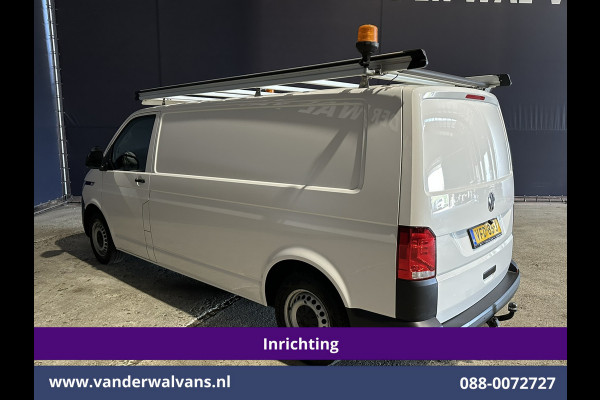 Volkswagen Transporter 2.0 TDI L2H1 inrichting Euro6 Airco | Omvormer | Camera | Imperiaal | Apple Carplay | Cruisecontrol | Trekhaak Android Auto, Parkeersensoren, Achterklep