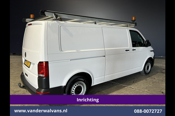 Volkswagen Transporter 2.0 TDI L2H1 inrichting Euro6 Airco | Omvormer | Camera | Imperiaal | Apple Carplay | Cruisecontrol | Trekhaak Android Auto, Parkeersensoren, Achterklep