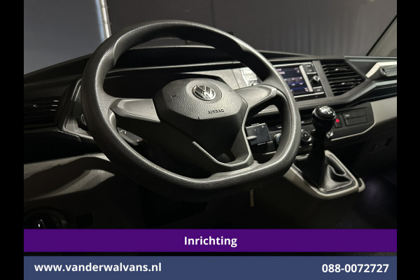 Volkswagen Transporter 2.0 TDI L2H1 inrichting Euro6 Airco | Omvormer | Camera | Imperiaal | Apple Carplay | Cruisecontrol | Trekhaak Android Auto, Parkeersensoren, Achterklep