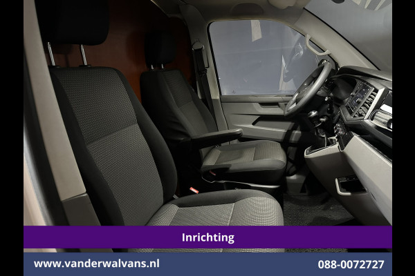 Volkswagen Transporter 2.0 TDI L2H1 inrichting Euro6 Airco | Omvormer | Camera | Imperiaal | Apple Carplay | Cruisecontrol | Trekhaak Android Auto, Parkeersensoren, Achterklep