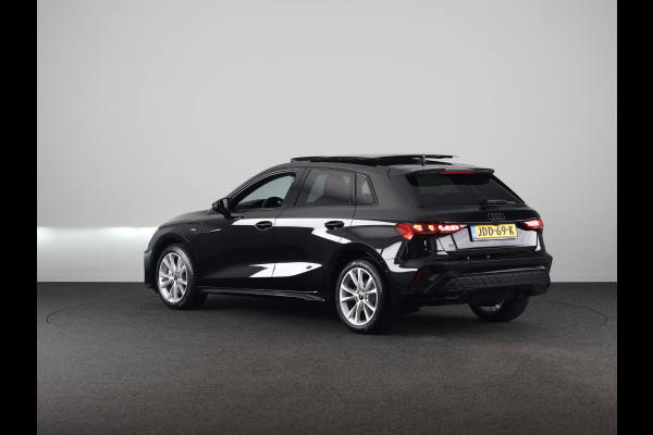 Audi A3 Sportback 40 TFSI e S edition 204 pk S-tronic | Verlengde garantie | Navigatie | Panoramadak | Parkeersensoren (Park assist) | Achteruitrijcamera | Stoelverwarming | S-Line |