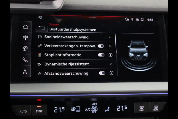 Audi A3 Sportback 40 TFSI e S edition 204 pk S-tronic | Verlengde garantie | Navigatie | Panoramadak | Parkeersensoren (Park assist) | Achteruitrijcamera | Stoelverwarming | S-Line |