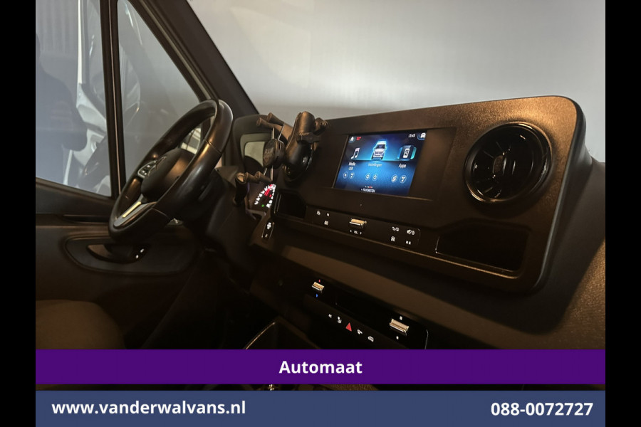 Mercedes-Benz Sprinter 316 CDI 164pk Automaat 3500kg Trekhaak L2H1 Inrichting Euro6 Airco | Omvormer | Camera | Apple Carplay Android Auto, Cruisecontrol, Parkeersensoren, Trilplaat Kraan