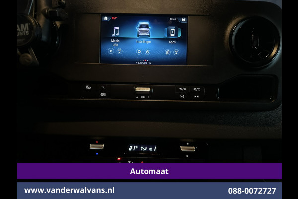 Mercedes-Benz Sprinter 316 CDI 164pk Automaat 3500kg Trekhaak L2H1 Inrichting Euro6 Airco | Omvormer | Camera | Apple Carplay Android Auto, Cruisecontrol, Parkeersensoren, Trilplaat Kraan