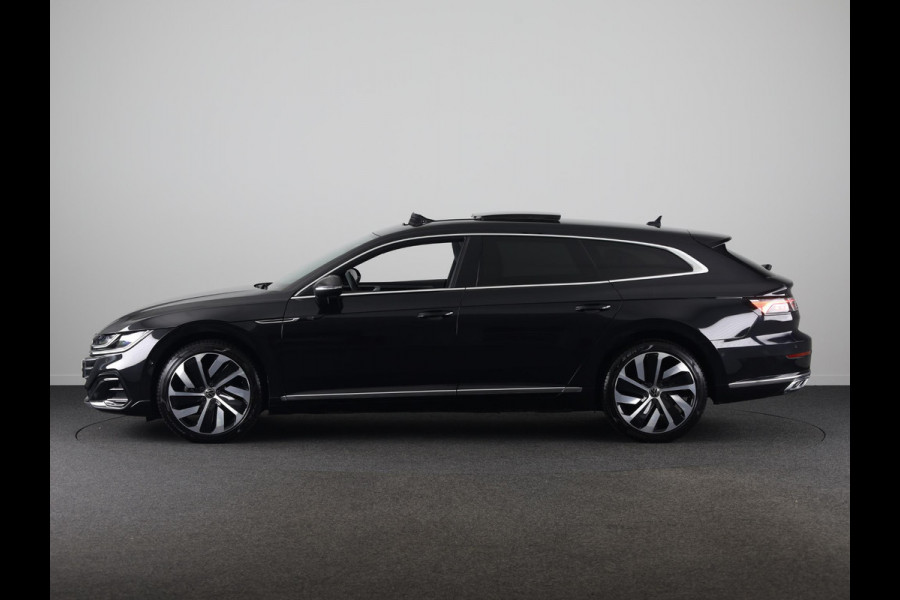 Volkswagen Arteon 1.4 TSI eHybrid R-Line Business 218 pk Automaat (DSG) | Navigatie | Panoramadak | Trekhaak (wegklapbaar) | Parkeersensoren (Park assist) | Rondomzicht camera | Lederen bekleding | Stoelverwarming v/a | R-Line |