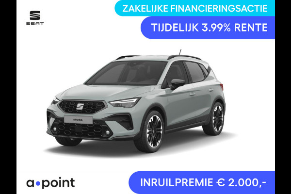 Seat Arona FR Business Connect 1.0 EcoTSI 70 kW / 95 PK SUV 5 | Bucket Seats | 18 inch Velgen 'Performance Machined' | Stoelverwarming | Adaptive Cruise Control | Achteruitrij Camera | Sensoren V+A