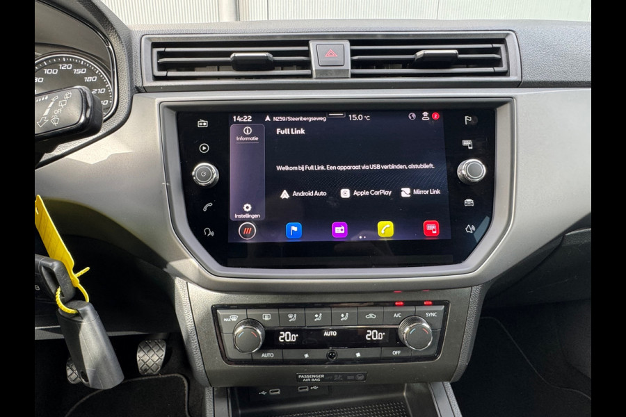 Seat Ibiza 1.0 TSI Style * Navigatie * Camera * Climate Control * Cruise * Licht metaal *