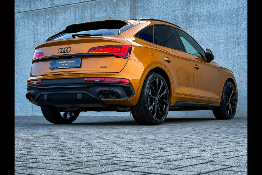 Audi Q5 Sportback 55TFSIe 367pk Quattro Competition S Edition S-Line Audi Exclusive|Pano|Luchtv.|HUD|Leder+Ventilatie|B&O|360°View