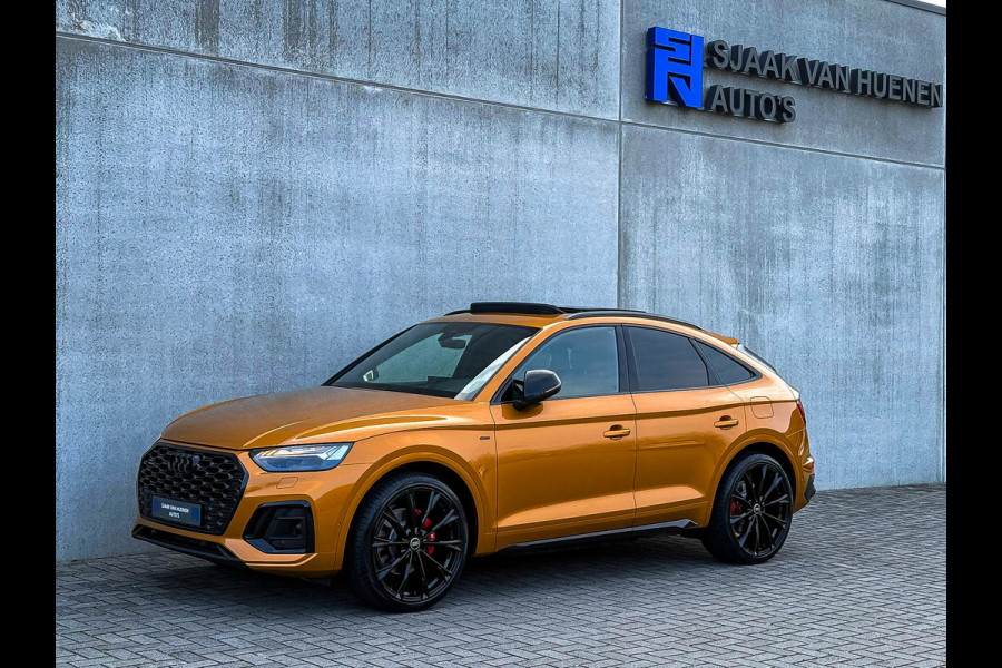 Audi Q5 Sportback 55TFSIe 367pk Quattro Competition S Edition S-Line Audi Exclusive|Pano|Luchtv.|HUD|Leder+Ventilatie|B&O|360°View