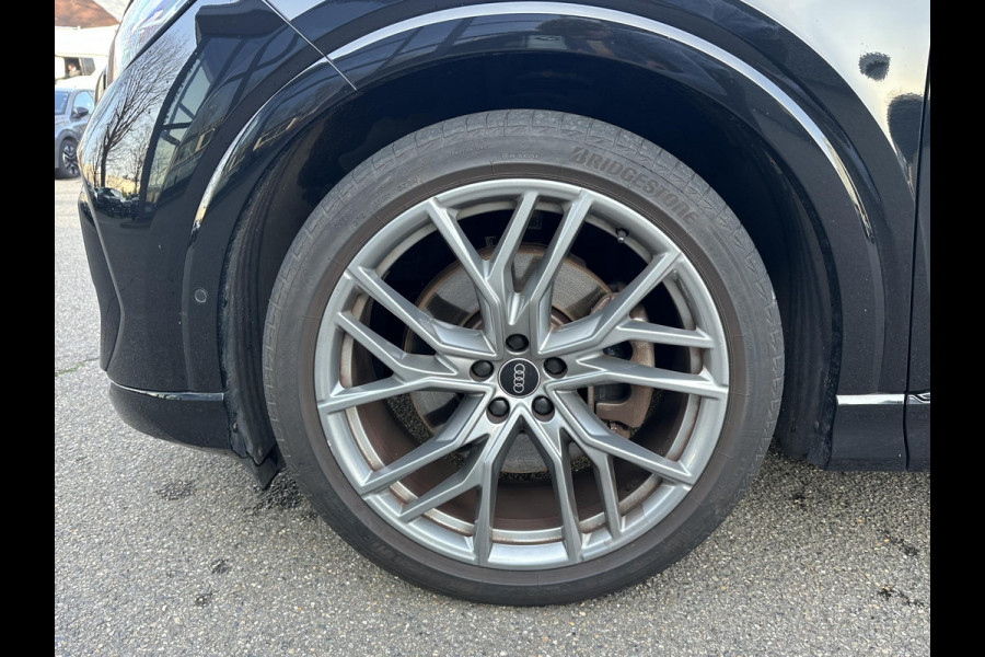 Audi Q4 Sportback e-tron 50 quattro S edition 77 kWh 3X S-LINE| SOH 93% | LEER |MATRIX LED| ADAPTIVE CRUISE CONTROL | LEDER | ELEKTRISCHE ACHTERKLEP| CAMERA| 21 INCH!