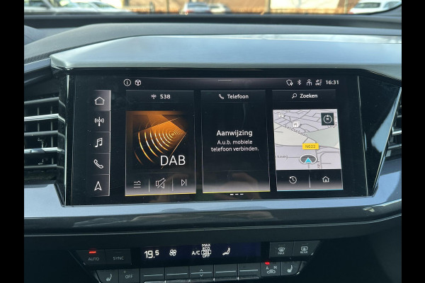 Audi Q4 Sportback e-tron 50 quattro S edition 77 kWh 3X S-LINE| SOH 93% | LEER |MATRIX LED| ADAPTIVE CRUISE CONTROL | LEDER | ELEKTRISCHE ACHTERKLEP| CAMERA| 21 INCH!