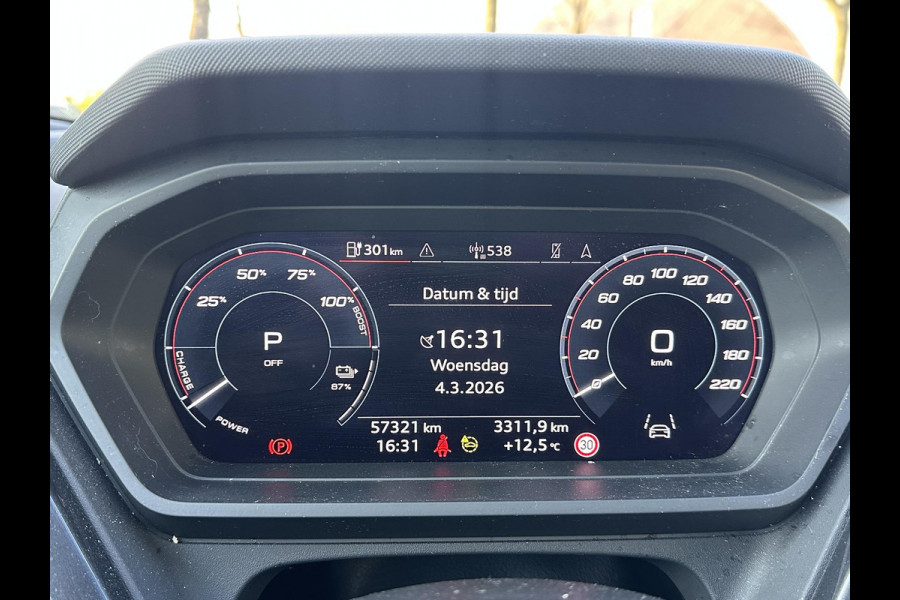 Audi Q4 Sportback e-tron 50 quattro S edition 77 kWh 3X S-LINE| SOH 93% | LEER |MATRIX LED| ADAPTIVE CRUISE CONTROL | LEDER | ELEKTRISCHE ACHTERKLEP| CAMERA| 21 INCH!