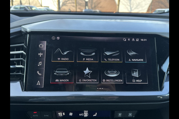 Audi Q4 Sportback e-tron 50 quattro S edition 77 kWh 3X S-LINE| SOH 93% | LEER |MATRIX LED| ADAPTIVE CRUISE CONTROL | LEDER | ELEKTRISCHE ACHTERKLEP| CAMERA| 21 INCH!