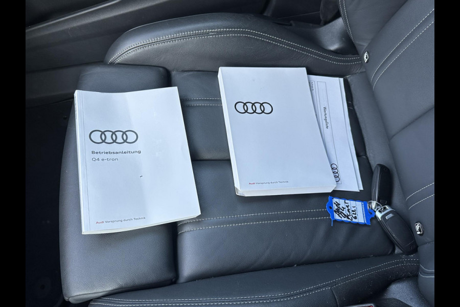 Audi Q4 Sportback e-tron 50 quattro S edition 77 kWh 3X S-LINE| SOH 93% | LEER |MATRIX LED| ADAPTIVE CRUISE CONTROL | LEDER | ELEKTRISCHE ACHTERKLEP| CAMERA| 21 INCH!