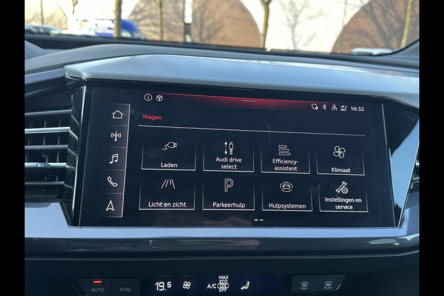 Audi Q4 Sportback e-tron 50 quattro S edition 77 kWh 3X S-LINE| SOH 93% | LEER |MATRIX LED| ADAPTIVE CRUISE CONTROL | LEDER | ELEKTRISCHE ACHTERKLEP| CAMERA| 21 INCH!