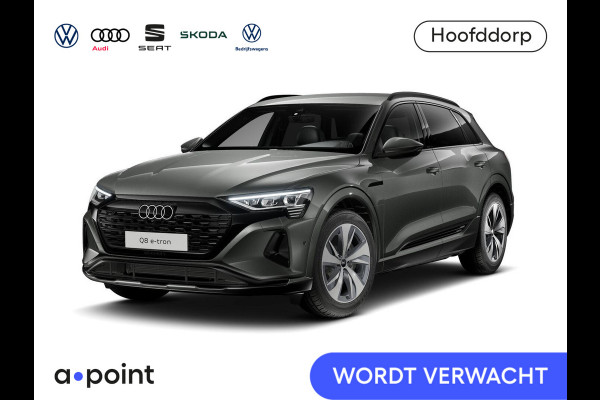 Audi Q8 e-tron 50 quattro Edition 95 kWh 340pk | Lederen bekleding | | 20 inch lichtmetalen velgen | Elektrisch verstelbare voorstoelen met geheugen | Parkeercamera |