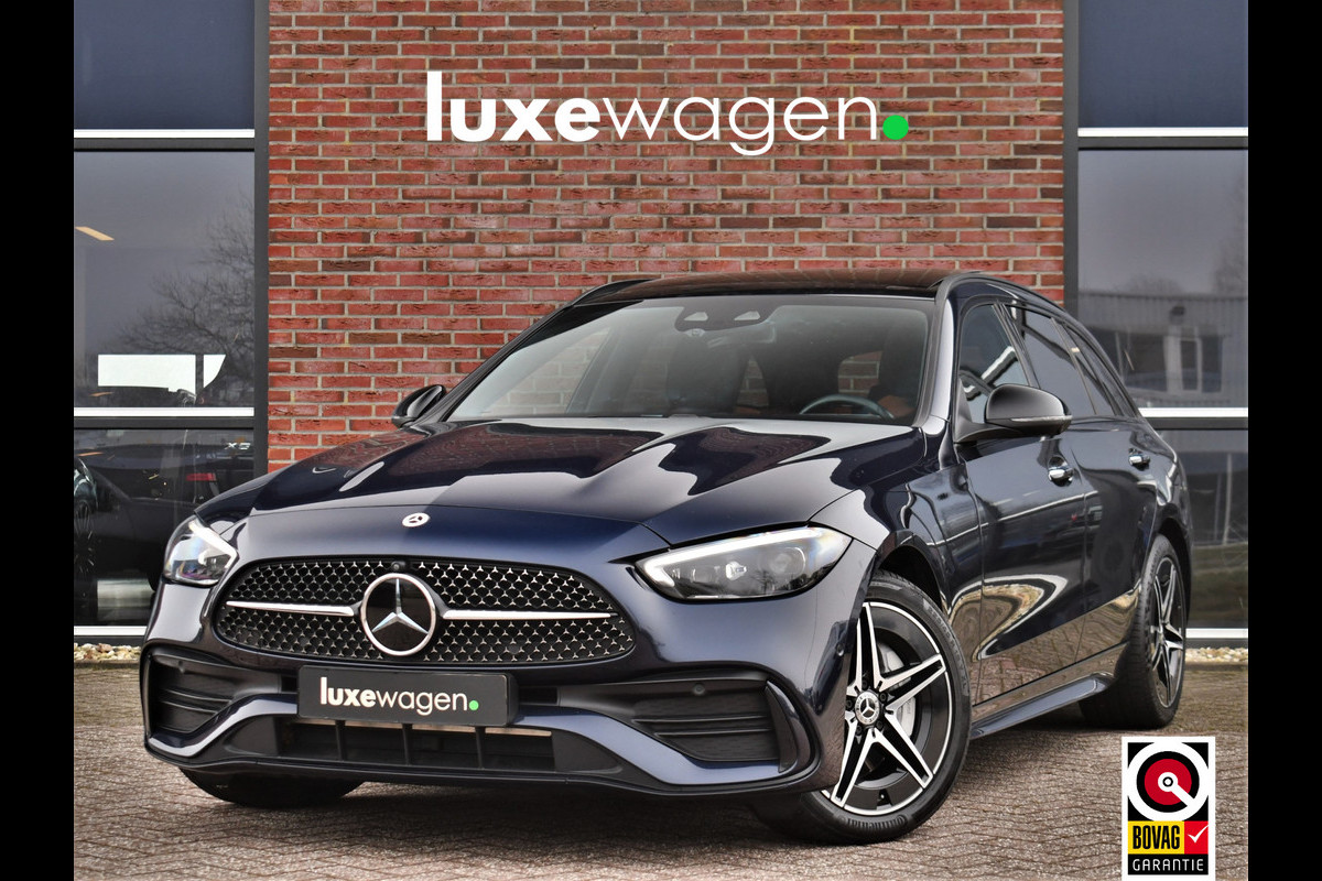 Mercedes-Benz C-Klasse Estate 300 e AMG Line Pano Trekh Distr Memory+Ventilatie HUD 360 Night