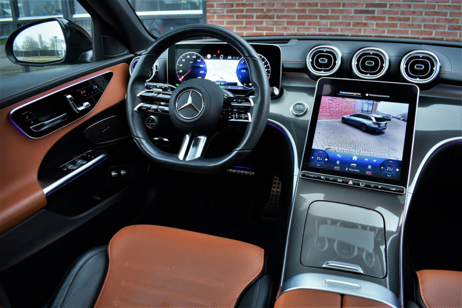 Mercedes-Benz C-Klasse Estate 300 e AMG Line Pano Trekh Distr Memory+Ventilatie HUD 360 Night