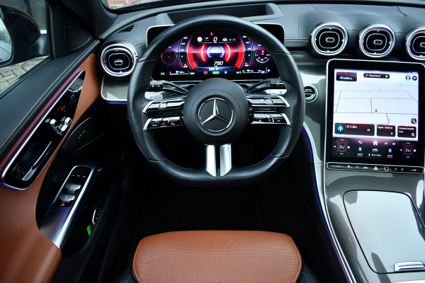 Mercedes-Benz C-Klasse Estate 300 e AMG Line Pano Trekh Distr Memory+Ventilatie HUD 360 Night