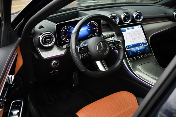 Mercedes-Benz C-Klasse Estate 300 e AMG Line Pano Trekh Distr Memory+Ventilatie HUD 360 Night