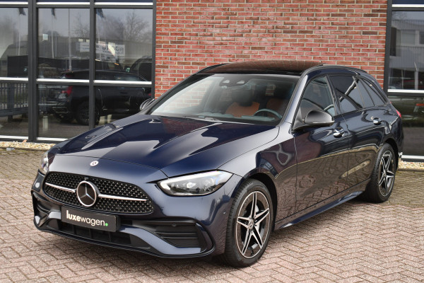 Mercedes-Benz C-Klasse Estate 300 e AMG Line Pano Trekh Distr Memory+Ventilatie HUD 360 Night
