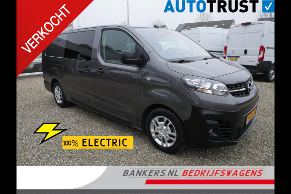 Opel e-Vivaro L3, Dubbel Cabine, 75 kWh, Airco
