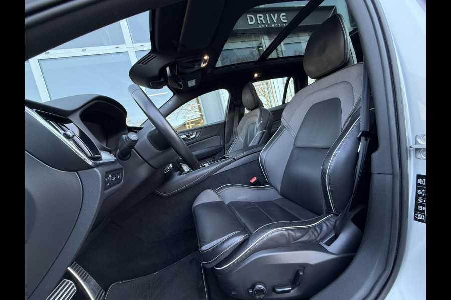 Volvo V60 2.0 T8 Recharge 390PK AWD R-Design |Pano|H/K|360CAM|AutoPilot|Trekhaak