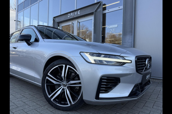 Volvo V60 2.0 T8 Recharge 390PK AWD R-Design |Pano|H/K|360CAM|AutoPilot|Trekhaak