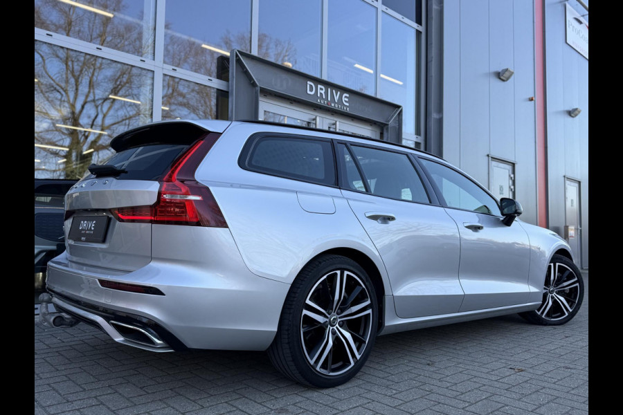 Volvo V60 2.0 T8 Recharge 390PK AWD R-Design |Pano|H/K|360CAM|AutoPilot|Trekhaak