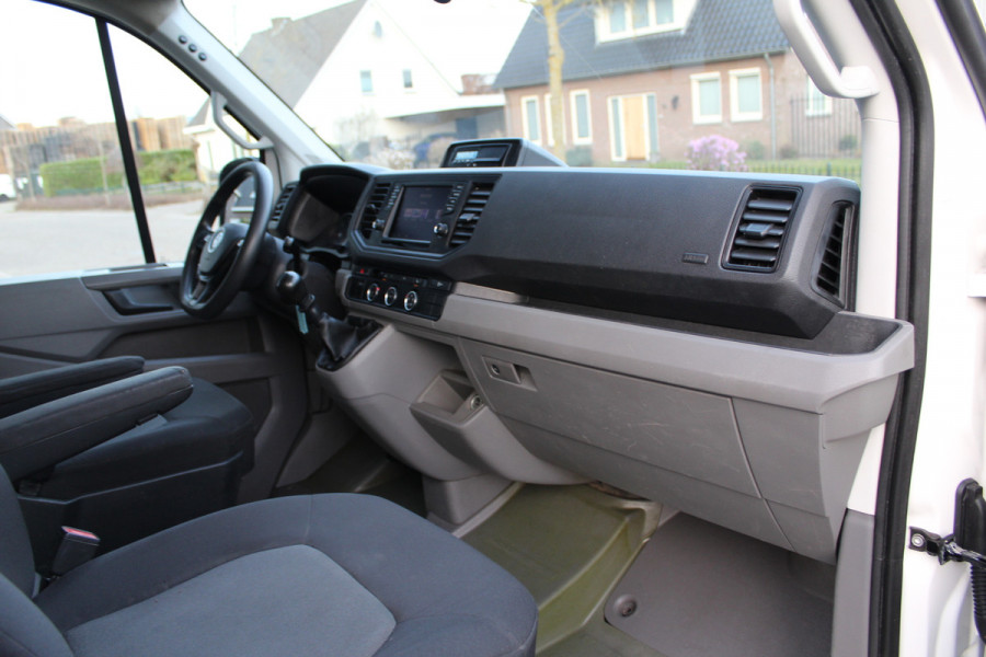 Volkswagen Crafter 50 2.0 TDI 130KW Euro6 L3 Dubbele Cabine Pick-up ✓ open laadbak ✓ 3500KG trekhaak