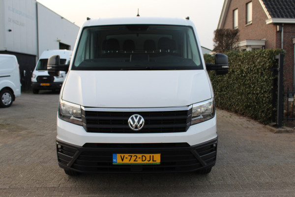Volkswagen Crafter 50 2.0 TDI 130KW Euro6 L3 Dubbele Cabine Pick-up ✓ open laadbak ✓ 3500KG trekhaak