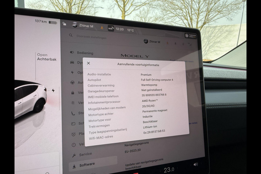 Tesla Model Y Premium Long Range AWD 75 kWh 10.000KM! | AFN. TREKHAAK | FABRIEKSGARANTIE TOT 2029! BTW| NIEUW MODEL