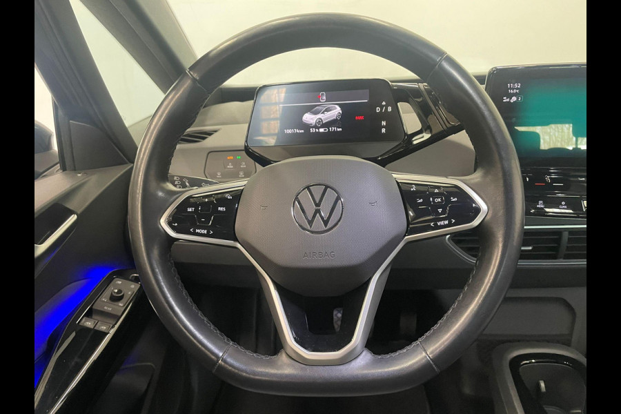 Volkswagen ID.3 Pro 58 kWh Navigatie Apple Carplay/Android Auto Parkeersensoren Adaptive Cruise Control Stoel- en stuurverwarming Lichtmetalen velgen Climate Control