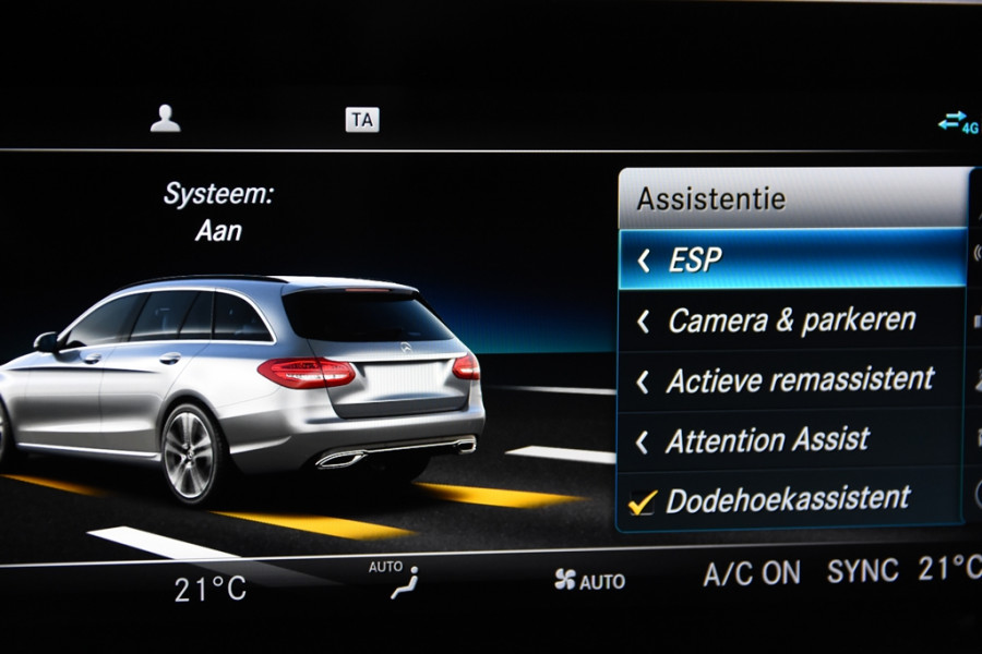 Mercedes-Benz C-Klasse 180 d T AMG-Line *Leer*Navigatie*Trekhaak*Parkassist*