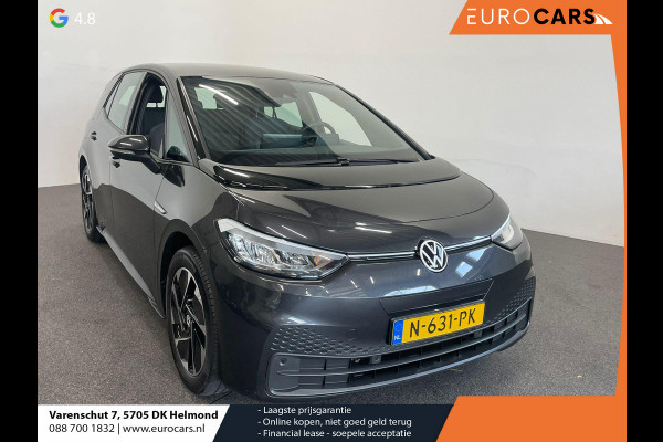 Volkswagen ID.3 Pro 58 kWh Navigatie Apple Carplay/Android Auto Parkeersensoren Adaptive Cruise Control Stoel- en stuurverwarming Lichtmetalen velgen Climate Control