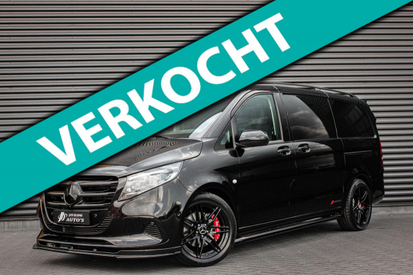 Mercedes-Benz Vito 116 CDI L2 SELECT LANG LEDEREN BEKLEDING / 2XSCHUIFDEUR / BPM VRIJ / VERLAAGD / AMG / APPLE CARPLAY / FULLBLACK