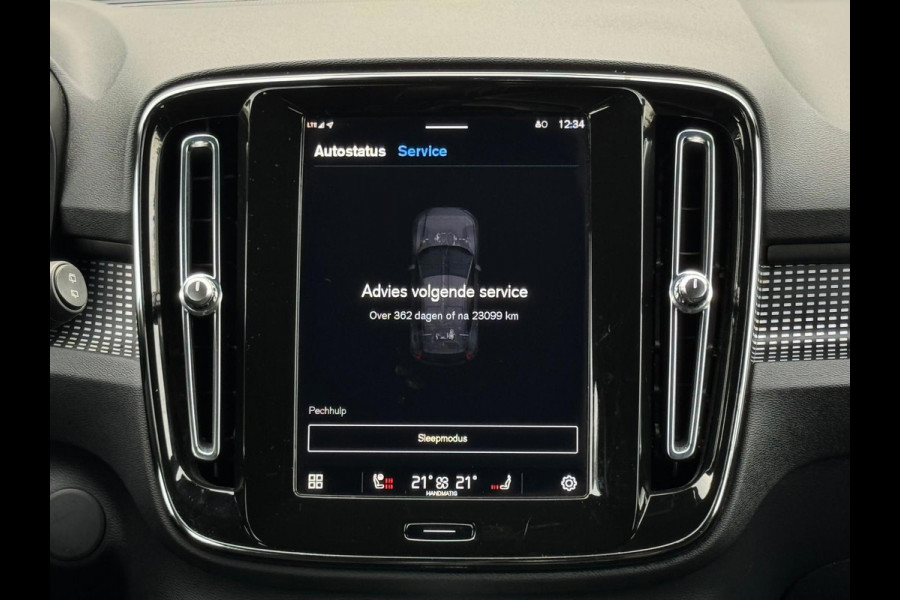 Volvo XC40 Recharge P8 AWD 408 pkR-Design, afneembare trekhaak, achteruitrijcamera, stoelverwarming, 1 e eigenaar, NL auto met nap
