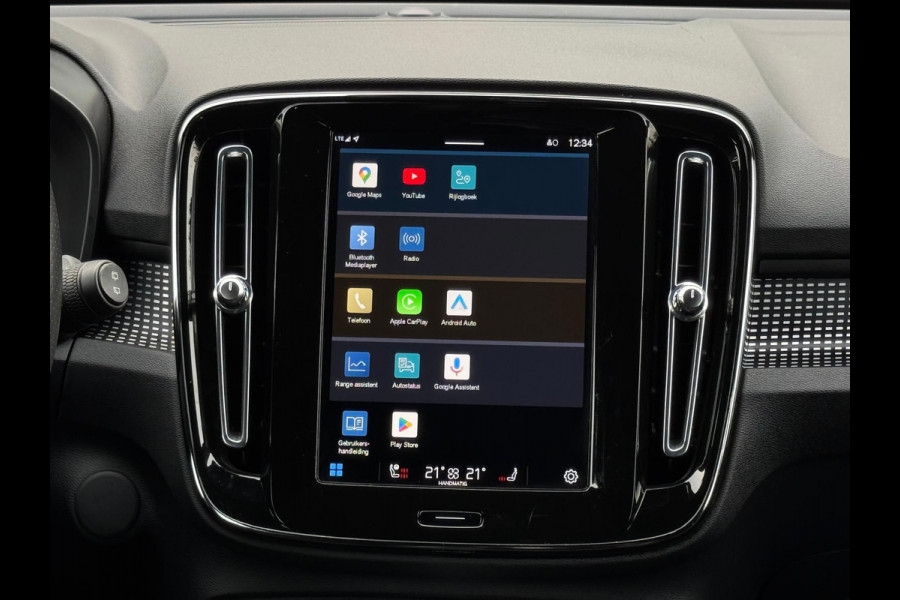 Volvo XC40 Recharge P8 AWD 408 pkR-Design, afneembare trekhaak, achteruitrijcamera, stoelverwarming, 1 e eigenaar, NL auto met nap