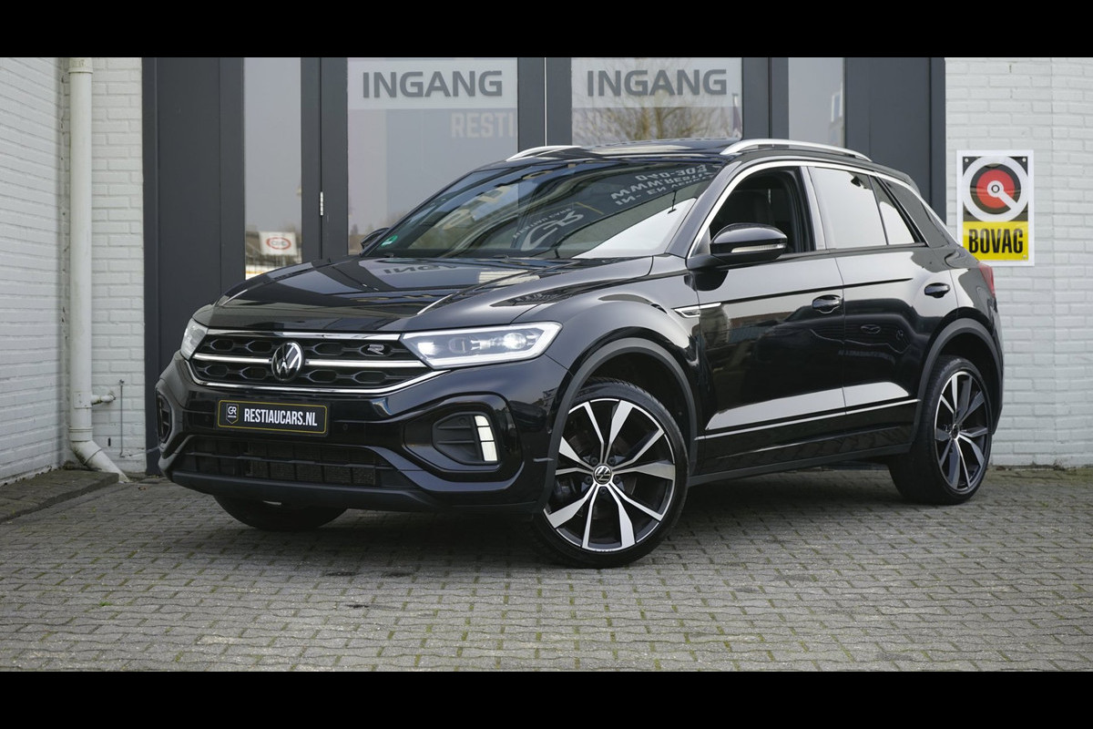 Volkswagen T-Roc 1.5 TSI R-Line AUTOMAAT-ACC-CAMERA-CLIMA-IQ LIGHT-KEYLESS-NAVIGATIE-PANORAMA-STOELVERWARMING