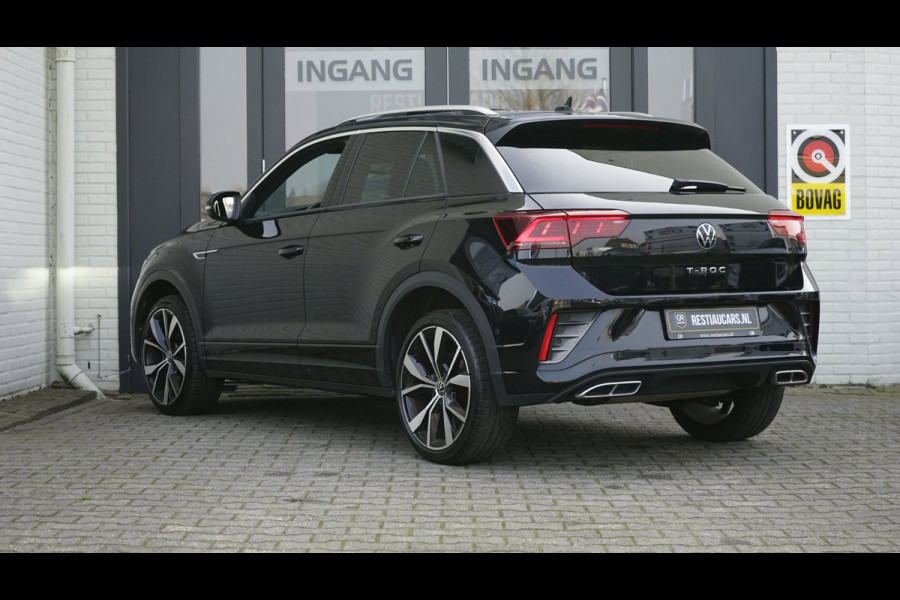 Volkswagen T-Roc 1.5 TSI R-Line AUTOMAAT-ACC-CAMERA-CLIMA-IQ LIGHT-KEYLESS-NAVIGATIE-PANORAMA-STOELVERWARMING