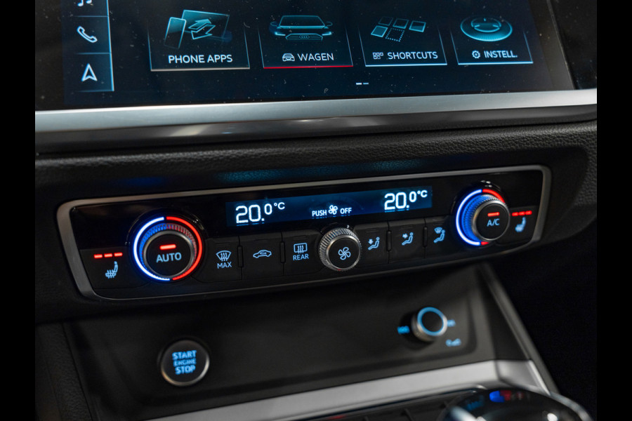 Audi Q3 35 TFSI 150PK Pro Line, Matrix Led, Virtual Cockpit, Navi, ACC, Blind Spot, Apple Carplay, Clima, PDC, Volledig Onderhoud
