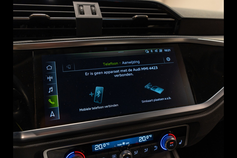 Audi Q3 35 TFSI 150PK Pro Line, Matrix Led, Virtual Cockpit, Navi, ACC, Blind Spot, Apple Carplay, Clima, PDC, Volledig Onderhoud