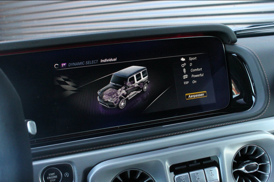 Mercedes-Benz G-Klasse 63 / BURMESTER / INCL. BTW / PANO-DAK / G-MANUFAKTUR / STOELMASSAGE / FULL / DISTRONIC / TREKHAAK / 360 CAM