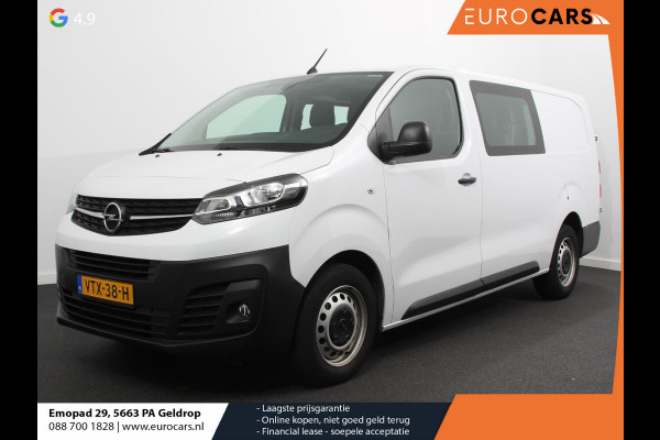 Opel Vivaro 2.0 CDTI Automaat 145 pk L3H1 Dubbele Cabine 6p Edition Navigatie Apple Carplay/Android Auto Airco Bluetooth Trekhaak Betimmering Cruise Control