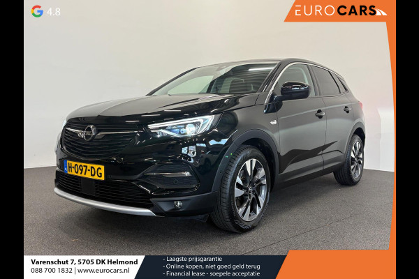 Opel Grandland X 1.2 Turbo Business Executive Panoramadak Navigatie Apple Carplay/Android Auto Camera Parkeersensoren Cruise Control Full Led Stoel- en stuurverwarming Half leder Lichtmetalen velgen Climate Control Getinte ramen
