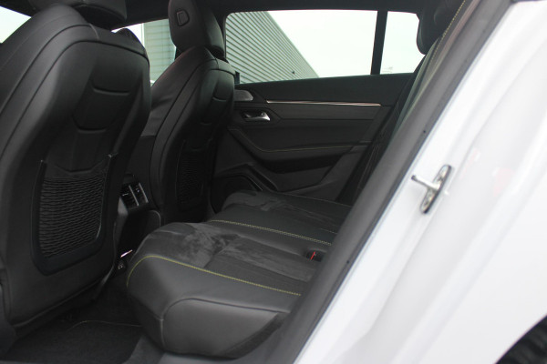 Peugeot 508 SW PSE 1.6 HYbrid 360PK AWD | PANORAMISCH SCHUIF/KANTELDAK | FOCAL® PREMIUM AUDIOSYSTEEM MET 10 SPEAKERS | MATRIX KOPLAMPEN | SFEERVERLICHTING | 360 HD PARKEERCAMERA'S | VERWARMDE VOORRUITRAND | DRAADLOOS APPLECARPLAY/ANDROID AUTO | NAVIGATIE | ADAPTIEVE CRUISE CONTROL | SPORT HIGH PERFORMANCE ONDERSTEL | ACTIVE SUSPENSION CONTROL | ANTIDIEFSTAL PACK (ALARM) | NIGHT VISION | 20" LICHTMETALEN ''EXXAR'' VELGEN | VERWARMBARE AGR SPORTSTOELEN MET MASSAGEFUNCTIE | BEKLEDING ''NAPPA LEDER''/ALCANTARA/3D STOF PSE | ELEKTRISCH BEDIENBARE ACHTERKLEP | PEUGEOT SPORT REMKLAUWEN I