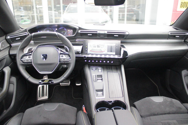 Peugeot 508 SW PSE 1.6 HYbrid 360PK AWD | PANORAMISCH SCHUIF/KANTELDAK | FOCAL® PREMIUM AUDIOSYSTEEM MET 10 SPEAKERS | MATRIX KOPLAMPEN | SFEERVERLICHTING | 360 HD PARKEERCAMERA'S | VERWARMDE VOORRUITRAND | DRAADLOOS APPLECARPLAY/ANDROID AUTO | NAVIGATIE | ADAPTIEVE CRUISE CONTROL | SPORT HIGH PERFORMANCE ONDERSTEL | ACTIVE SUSPENSION CONTROL | ANTIDIEFSTAL PACK (ALARM) | NIGHT VISION | 20" LICHTMETALEN ''EXXAR'' VELGEN | VERWARMBARE AGR SPORTSTOELEN MET MASSAGEFUNCTIE | BEKLEDING ''NAPPA LEDER''/ALCANTARA/3D STOF PSE | ELEKTRISCH BEDIENBARE ACHTERKLEP | PEUGEOT SPORT REMKLAUWEN I